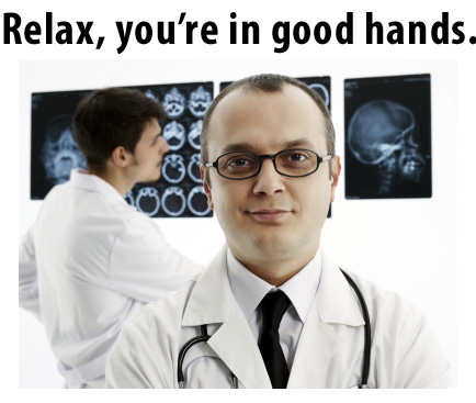 Relax, you're in good hands